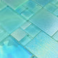Artistry in Mosaics Mixed Glass Tiles Avalon Series | Seafoam | 1 sq ft. | AV8MXT8