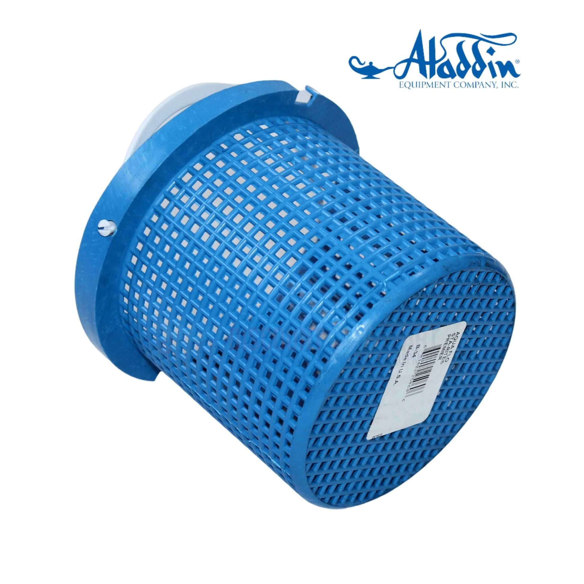 B-34 Aladdin Pump Basket for Sta-Rite Aqua-Flo & Premier, effective debris trap for pump systems, Discount Pool Mart DPM.