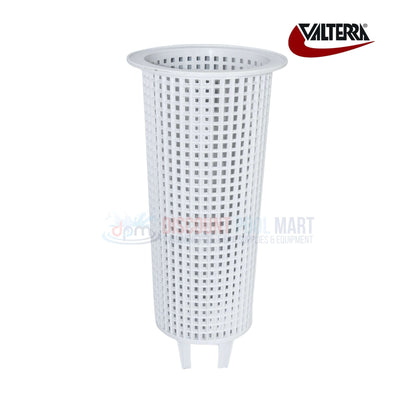 B9541 | Valterra B5432/B5422 Leaf Canister Basket shown in white color, designed for pool debris filtration, available at Discount Pool Mart.