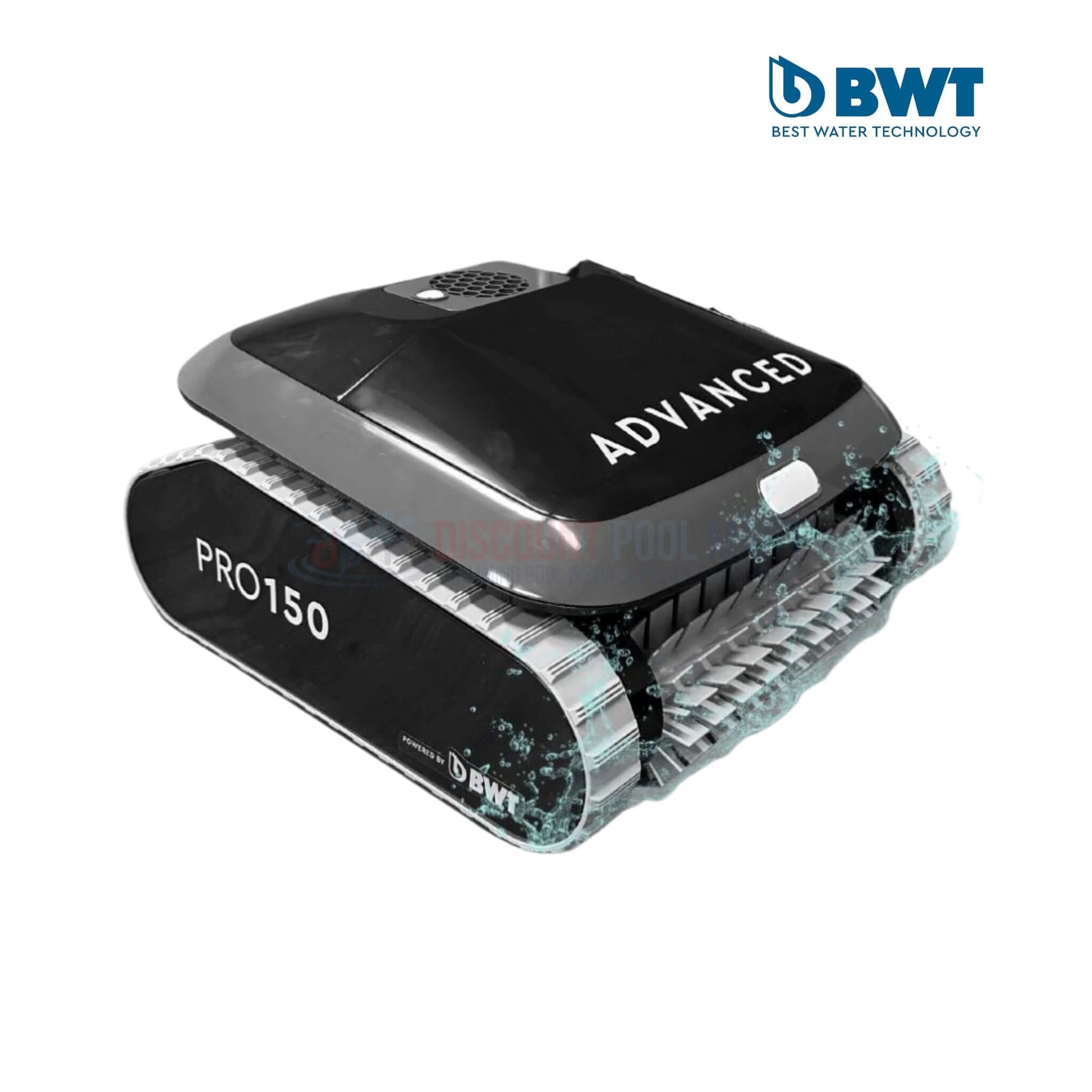 BWT Advanced Pro 150 Robotic Pool Cleaner at Discount Pool Mart, efficient for up to 40 ft pools with advanced technology.