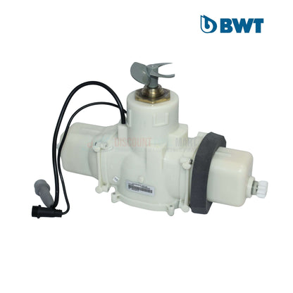 BWT D600 Robotic Cleaner Motor assembly with dual-drive motors, white, from Discount Pool Mart, ideal for pool maintenance.