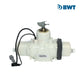 BWT D600 Robotic Cleaner Motor assembly from Discount Pool Mart, featuring dual-drive motors and white casing for pool supplies.