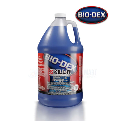 Bio-Dex Skill-It Fast Acting Algaecide 1 Gallon for algae removal from pools by Discount Pool Mart DPM, SKU SK04.