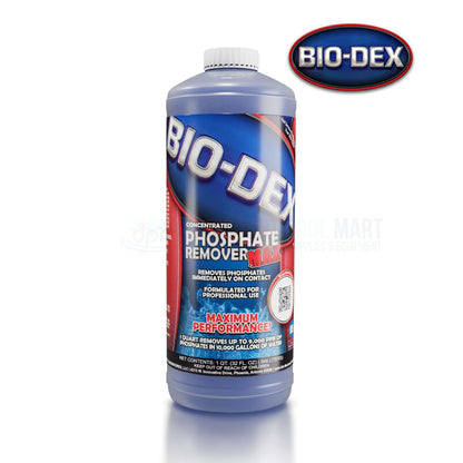 Bio-Dex Phosphate Remover Plus 32oz by Discount Pool Mart DPM, removes phosphates immediately - SKU: PHOS+QT