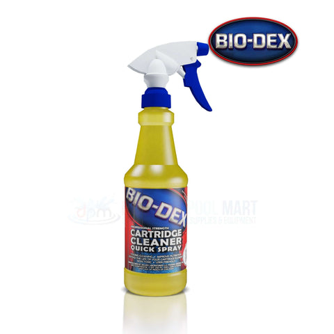 Bio-Dex Pool Filter Cartridge Spray Cleaner 32 oz CART32 from Discount Pool Mart DPM for effective filter cleaning.
