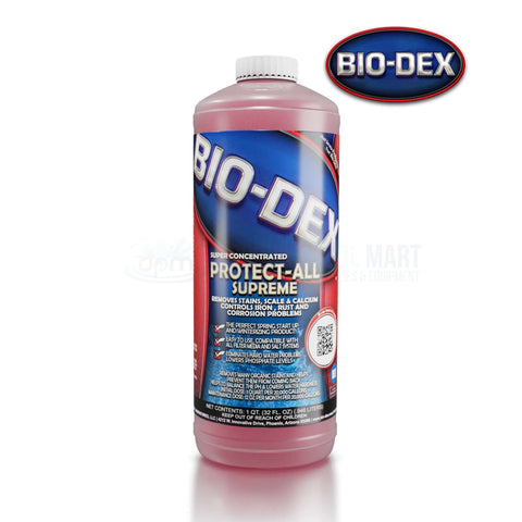 Bio-Dex Protect-All Supreme Stain and Scale Remover PAO32 by Discount Pool Mart DPM, 1 Qt bottle