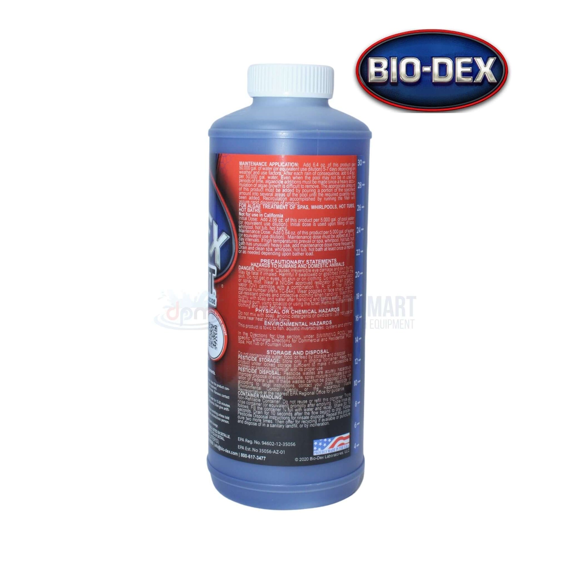 Bio-Dex Skill-It Pool Algaecide 32 oz SK132 from Discount Pool Mart, effective against stubborn algae types.