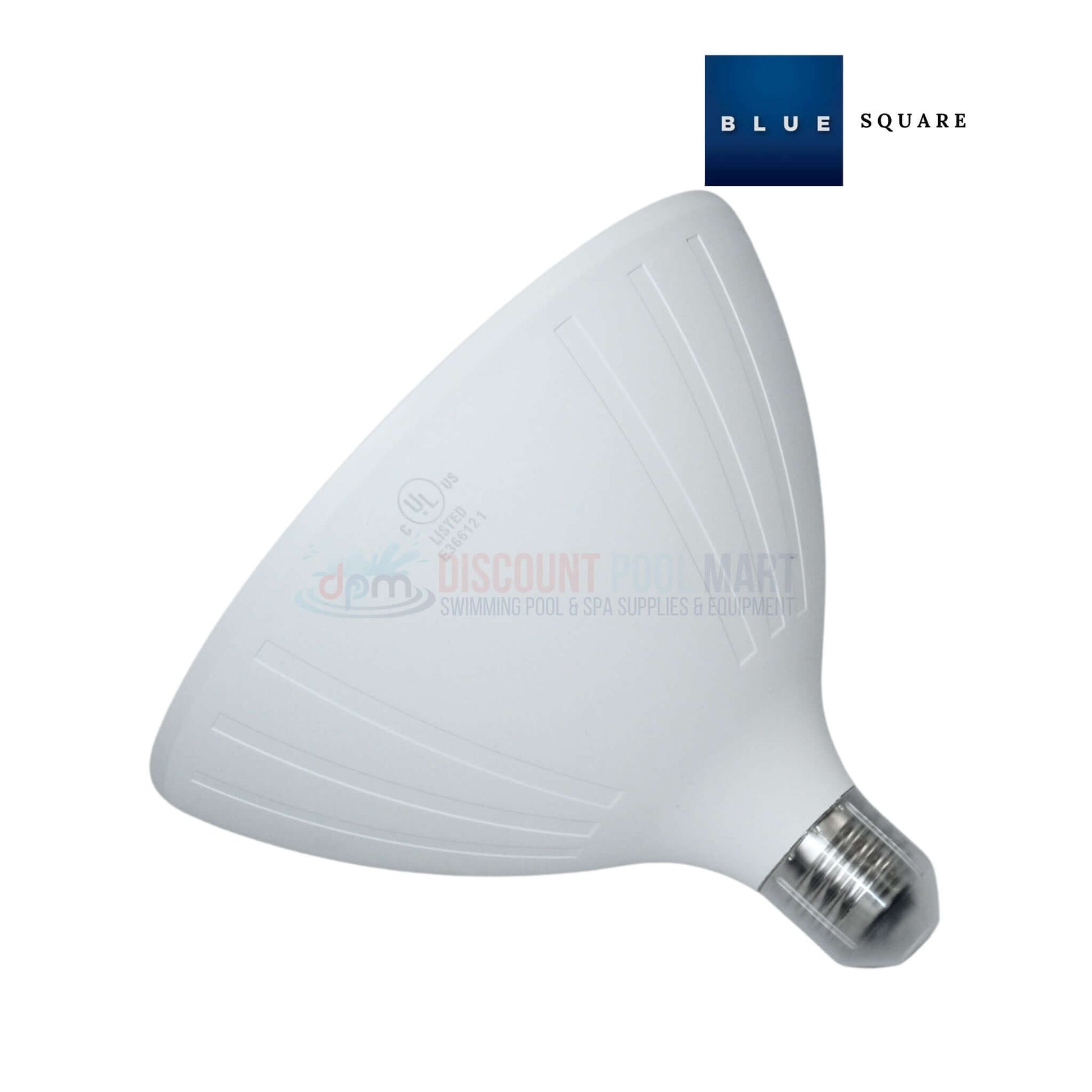 Blue Square Cool White LED Pool Light Bulb VLB3501-WT | 35W | 120V | Discount Pool Mart DPM | Energy-efficient, long-lasting