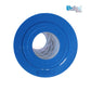 C-4335 | Unicel Pentair Rainbow Dynamic 35 cartridge filter top view, blue exterior, for pool supplies by Discount Pool Mart.