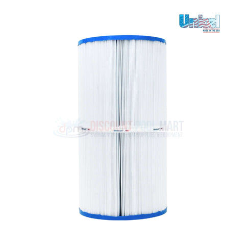 C-5345 | Unicel Rec Warehouse S2/G2 Spa Cartridge | 45 Sq. Ft. filter with blue top, pleated design for pool supplies from Discount Pool Mart.