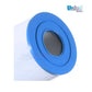 C-5345 | Unicel Rec Warehouse S2/G2 Spa Cartridge | 45 Sq. Ft. spa filter close-up, featuring blue collar, durable material, from Discount Pool Mart.