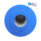 C-9441 | Unicel Hayward C150S 150 Sq. Ft. Cartridge | CX150XRE top view showing blue molded end and inner pleats, available at Discount Pool Mart.