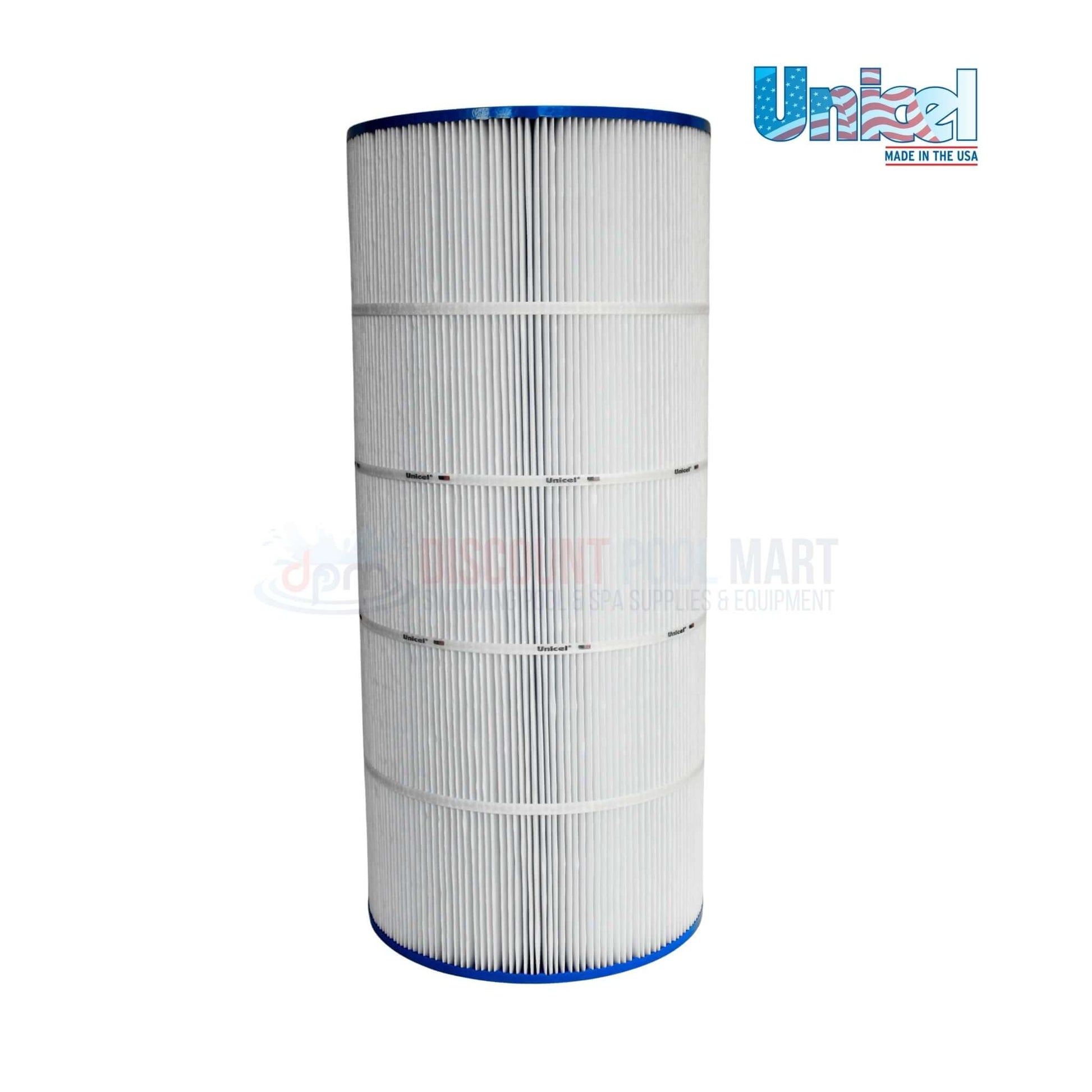C-9441 | Unicel Hayward C150S 150 Sq. Ft. Cartridge | CX150XRE at Discount Pool Mart, showcasing its pleated design and durable construction.