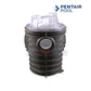C176-59PZ | Pentair Max-E-Glas II & Dura-Glas II Tank Body assembly in black polymer, side angle view, ideal for pool pumps, available at Discount Pool Mart.