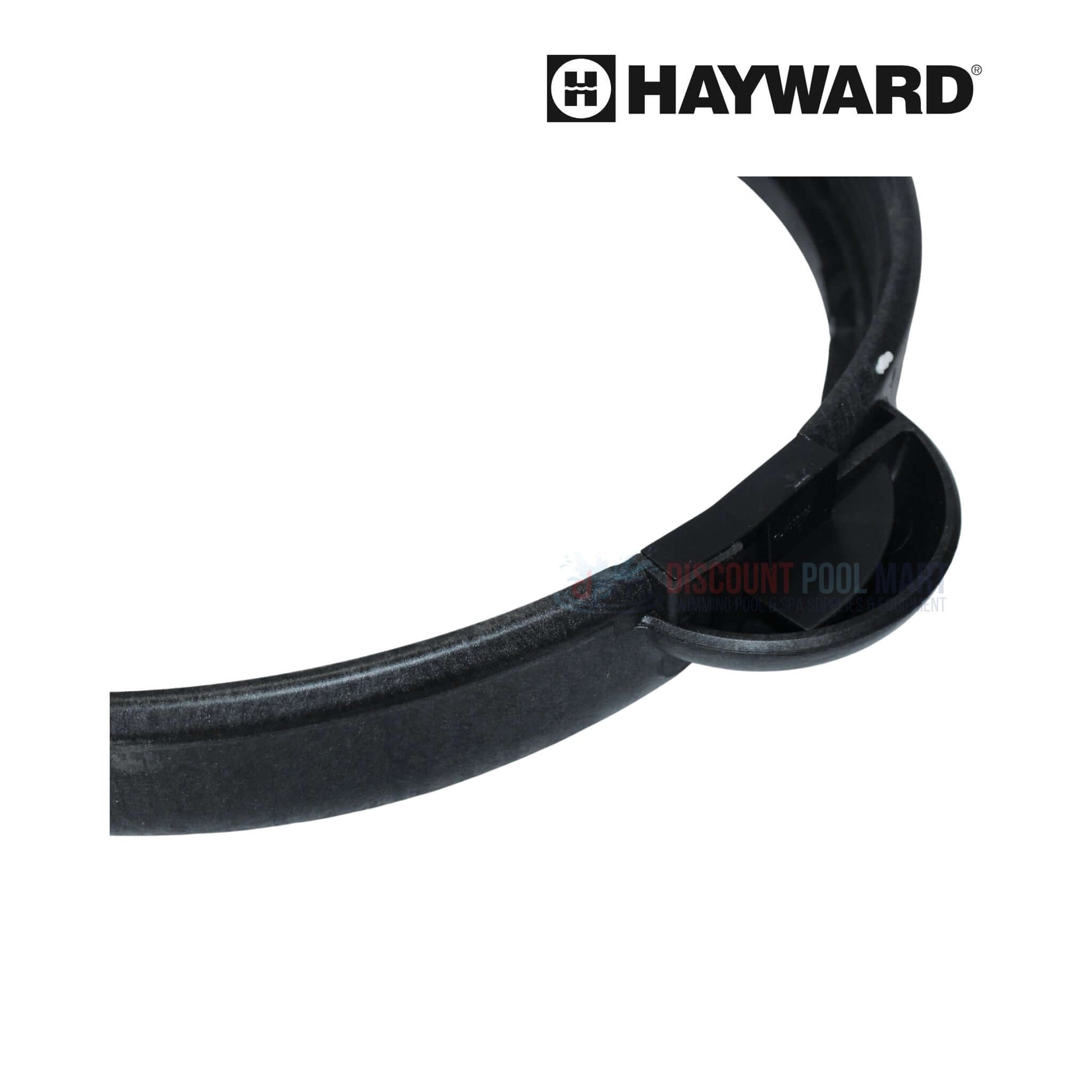 CCX1000D | Hayward XStream Lock Ring Assembly close-up, black plastic construction from Discount Pool Mart, ideal for pool supplies.