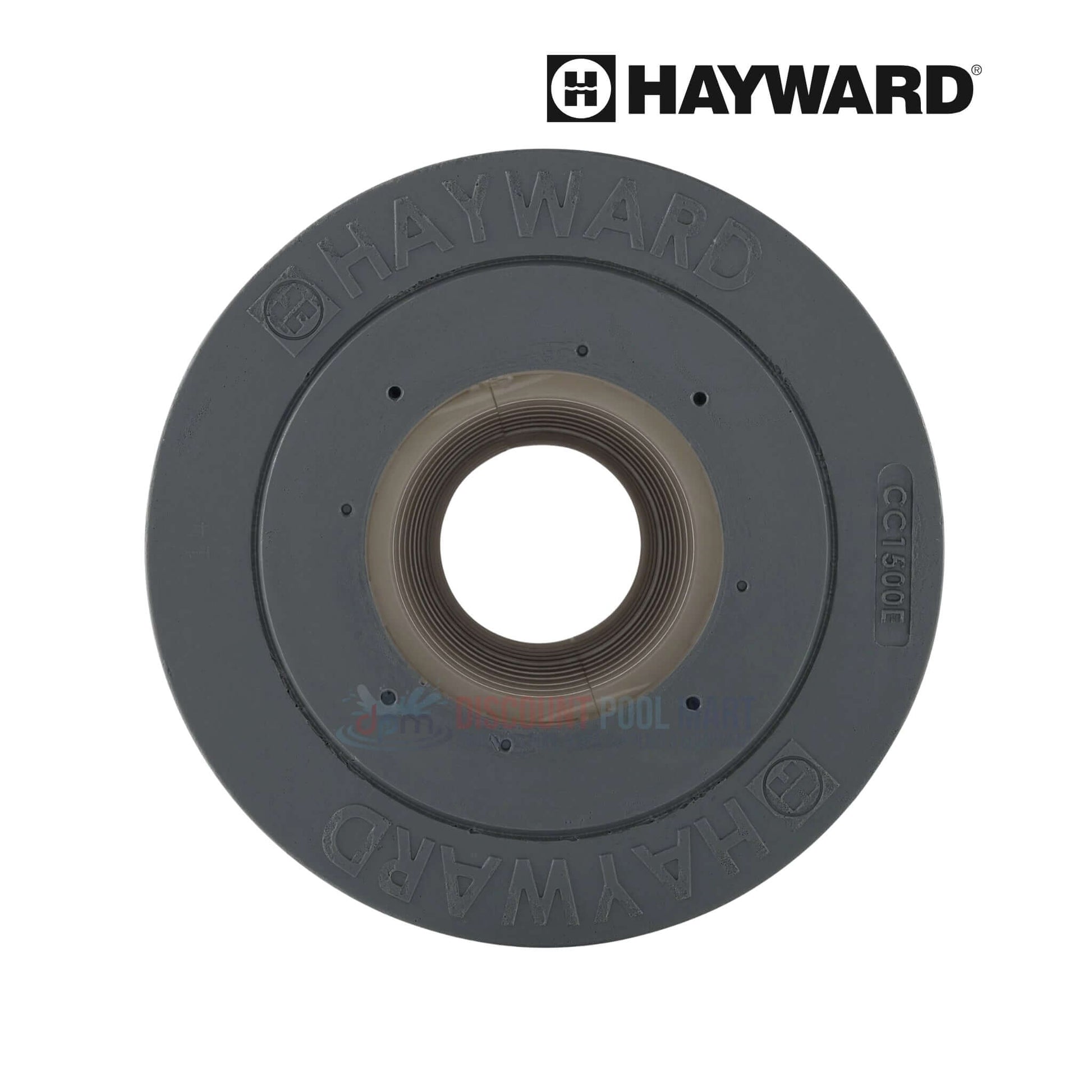 Top view of Hayward CCX1500RE | Hayward 150 Sq. Ft. XStream CC1500 Filter Cartridge at Discount Pool Mart, black design.
