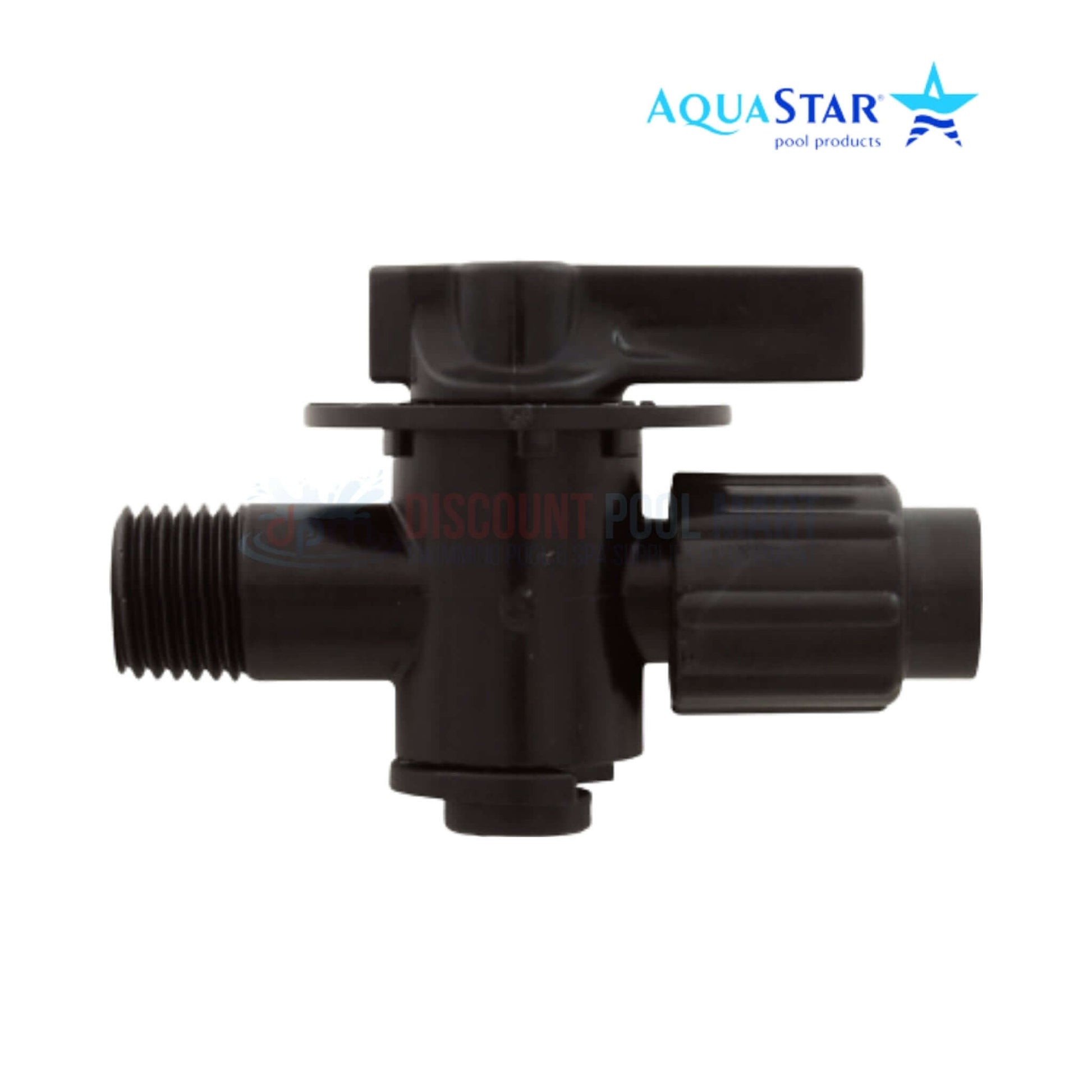 CH1065 | AquaStar ChemStar CH200 Offline Chlorinator Control Valve | 1/4" in black, designed for pool water sanitization, from Discount Pool Mart.