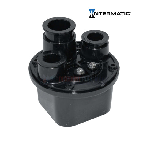 CMI Therocraft Pool Light Junction Box JBP75175, 3 hole, durable black plastic, from Discount Pool Mart DPM.