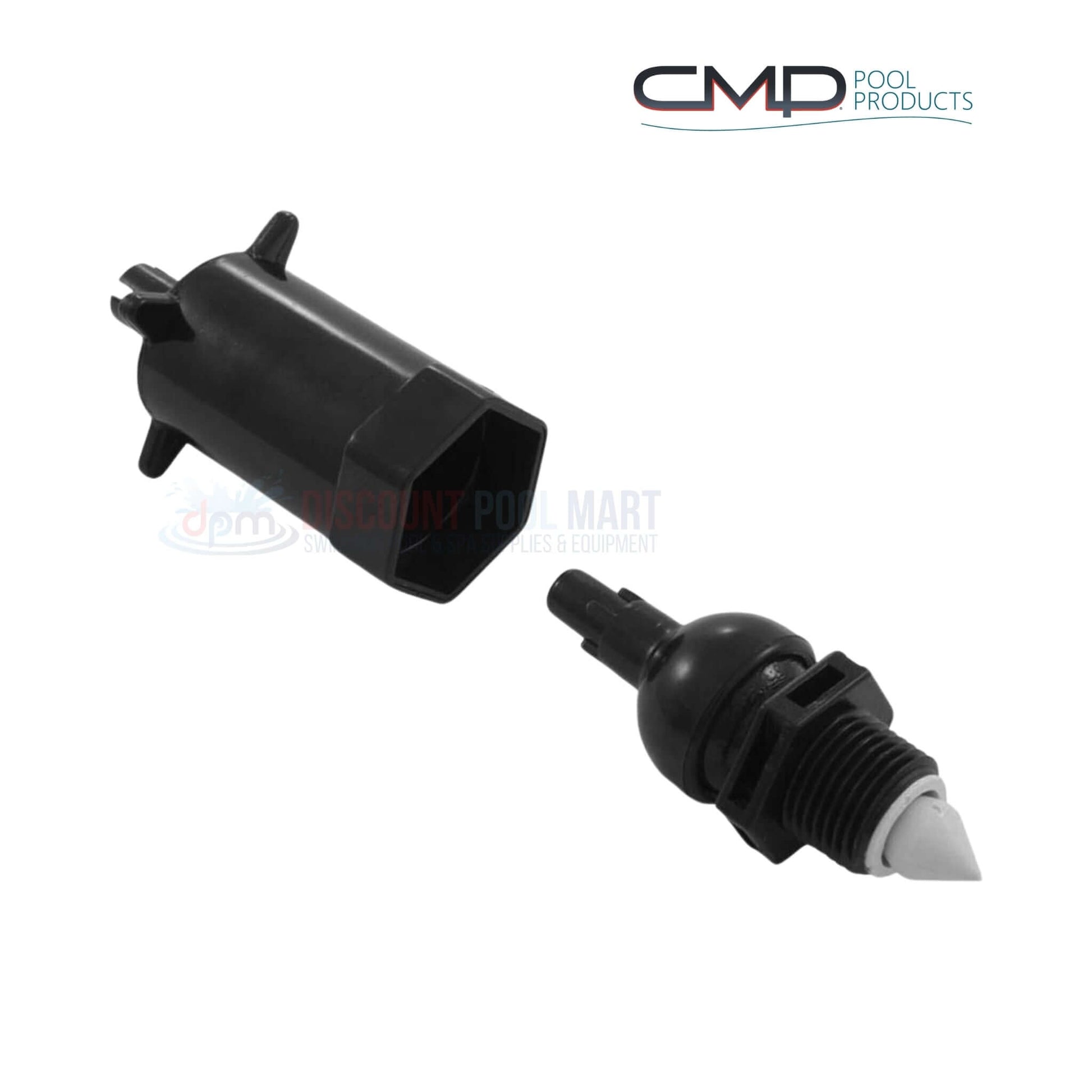 CMP Adjustable Deck Jet Flow Nozzle 25597-200-900 from Discount Pool Mart, ideal for stunning water features in pools.