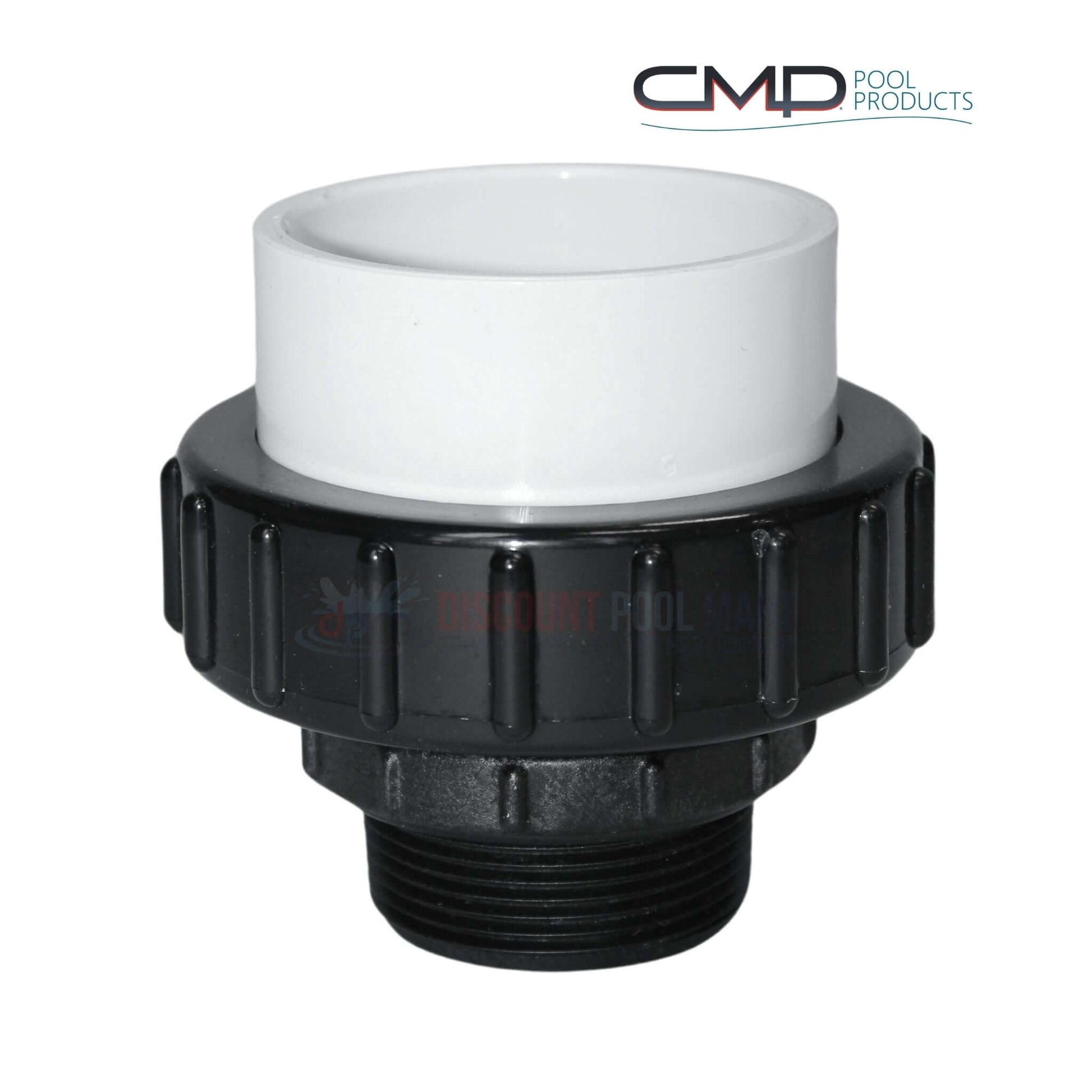 CMP Hi Temp PVC Threaded Union 1.5" x 2" for pool applications at Discount Pool Mart DPM.