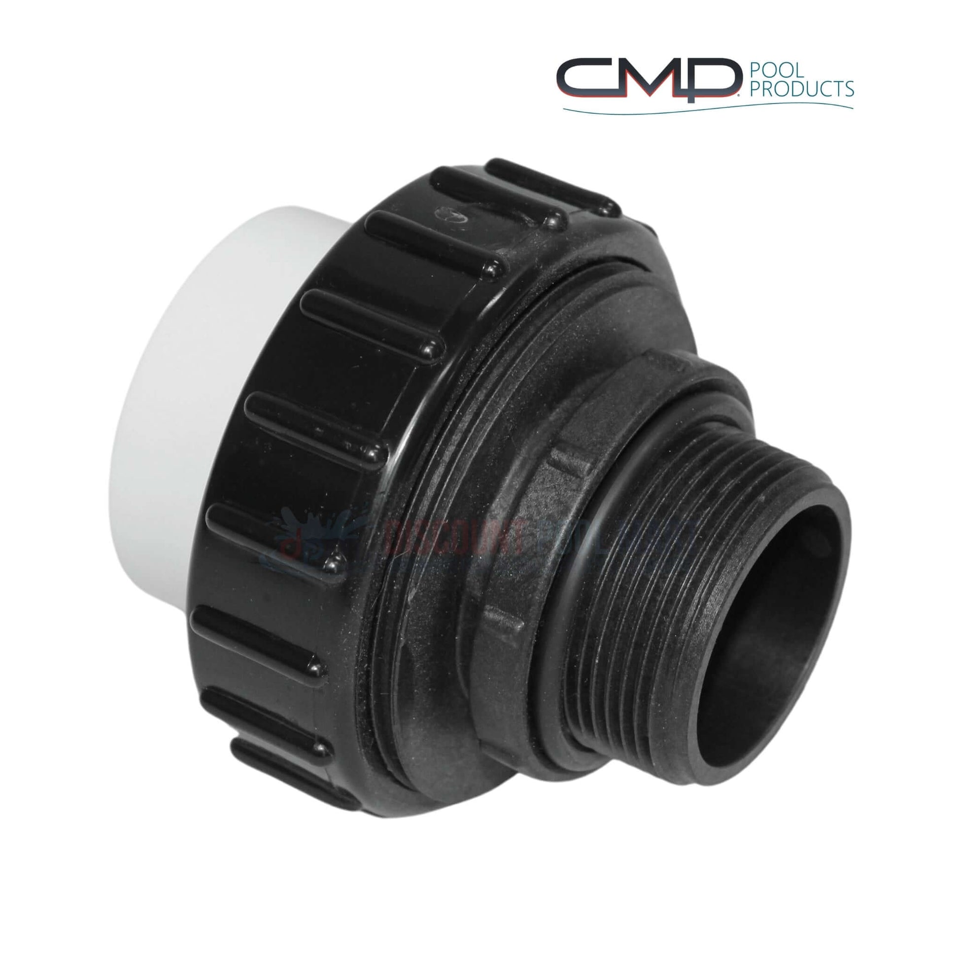 CMP Hi Temp PVC Threaded Union 1.5" x 1.5" for pool & spa systems by Discount Pool Mart DPM.
