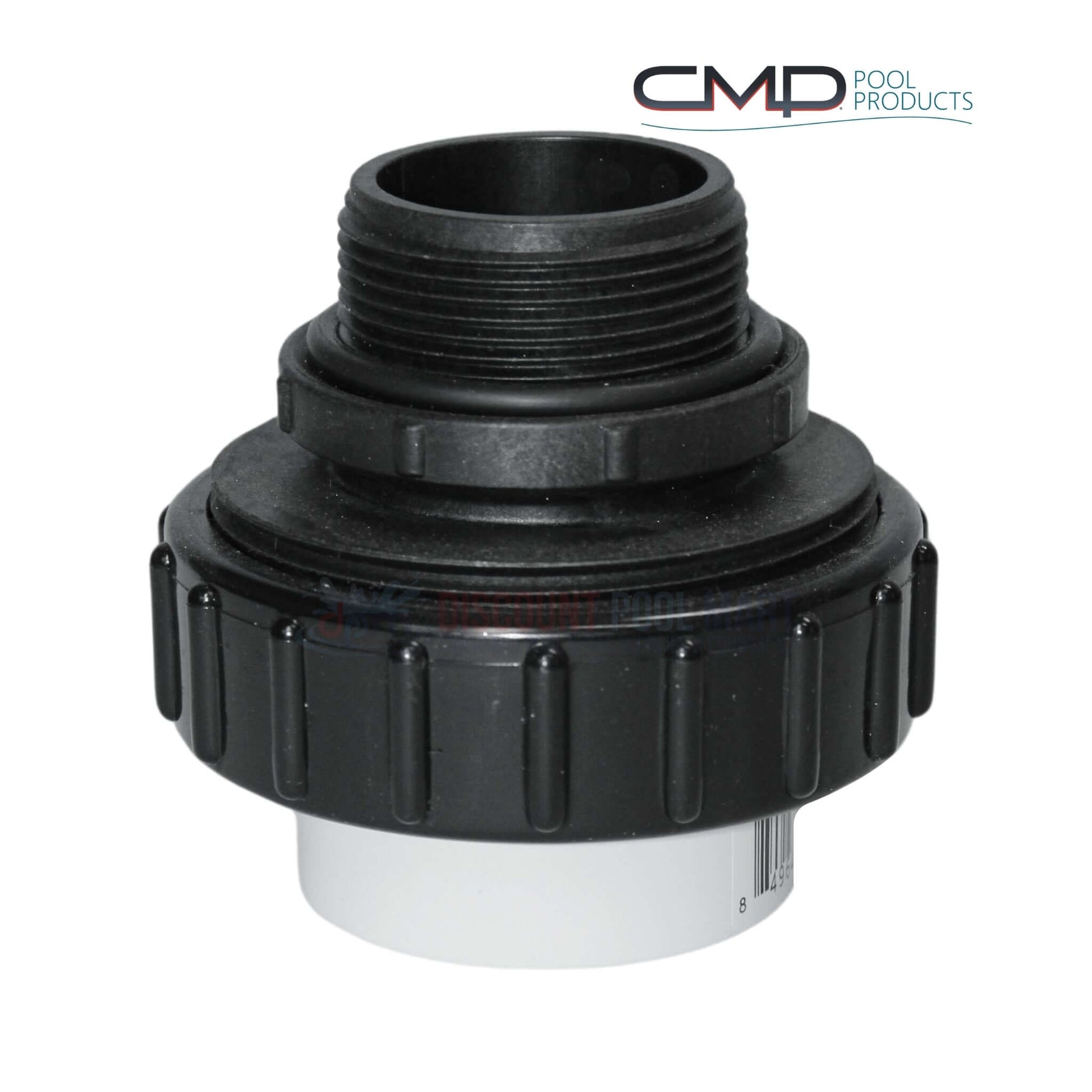 CMP Hi Temp PVC Threaded Union 1.5" x 1.5" for pool plumbing | Discount Pool Mart DPM | Durable and self-sealing