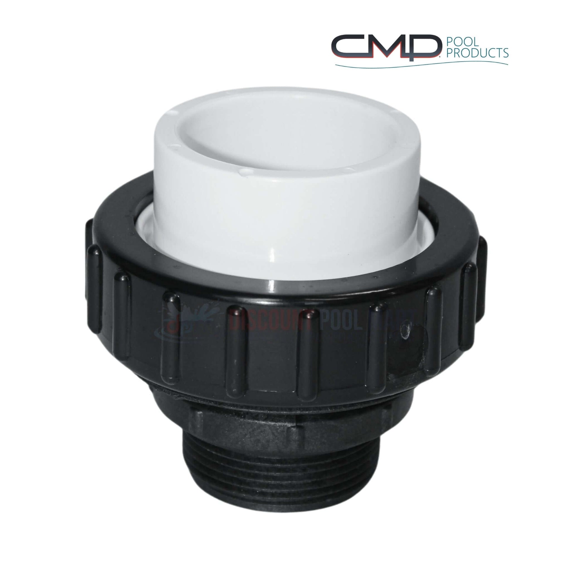 CMP Hi Temp PVC Threaded Union 1.5" x 1.5" for Discount Pool Mart DPM pool and spa plumbing systems.