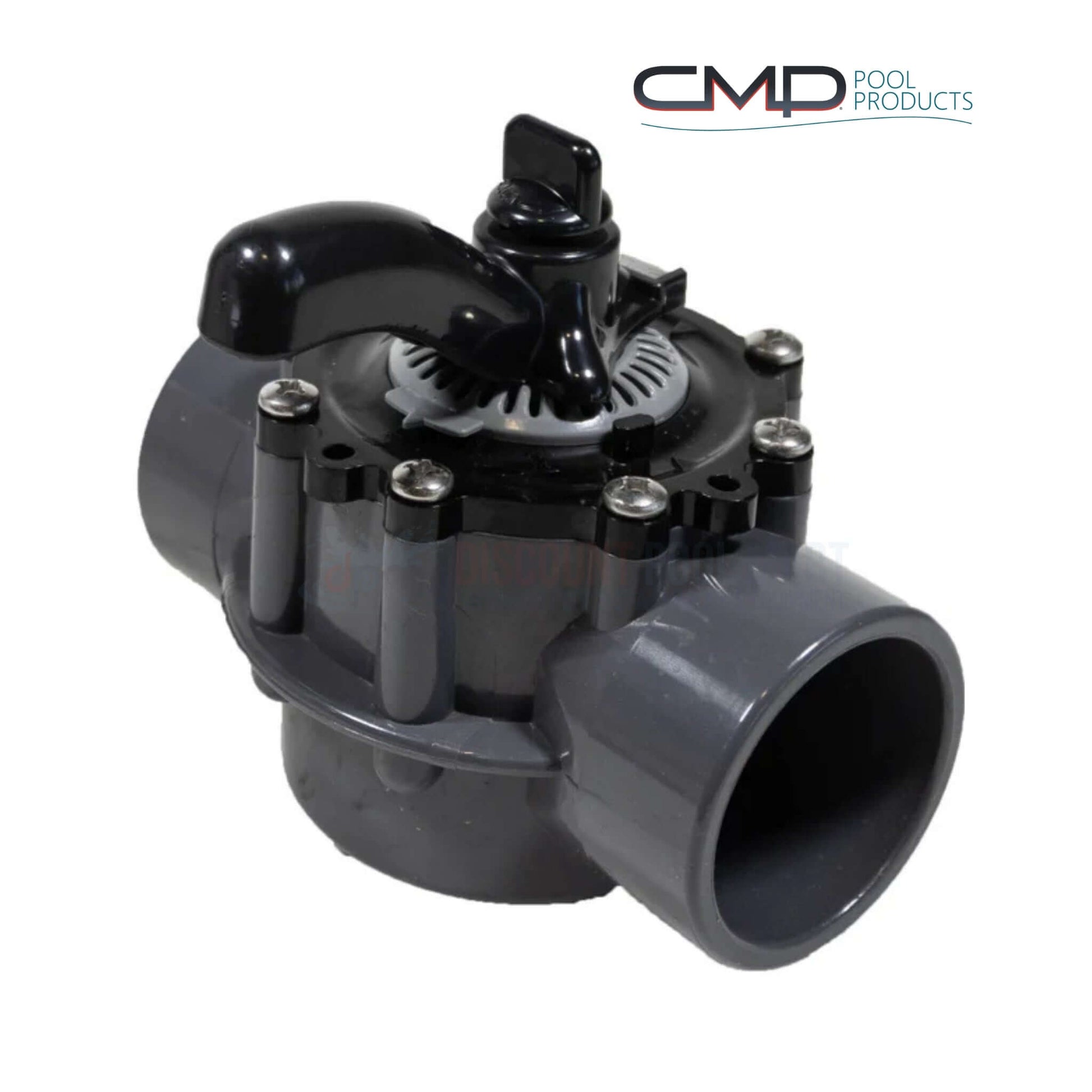 CMP HydroSeal 2-Way PVC Diverter Valve for pool plumbing systems 2"x2.5", SKU 25932-201-000 from Discount Pool Mart.
