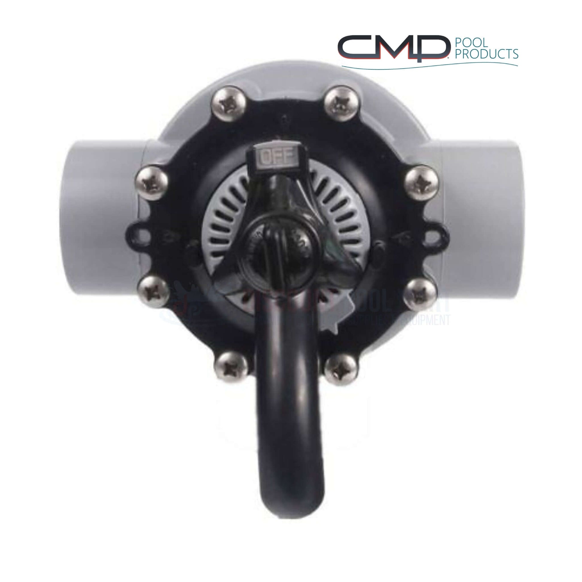 CMP HydroSeal 2-Way PVC Diverter Valve for pool/spa, 2x2.5 inch, SKU 25932-201-000, Discount Pool Mart DPM.