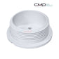 CMP 1.5" MIP Pool Bubbler 25503-000-000 in white at Discount Pool Mart DPM for gunite pool installations.