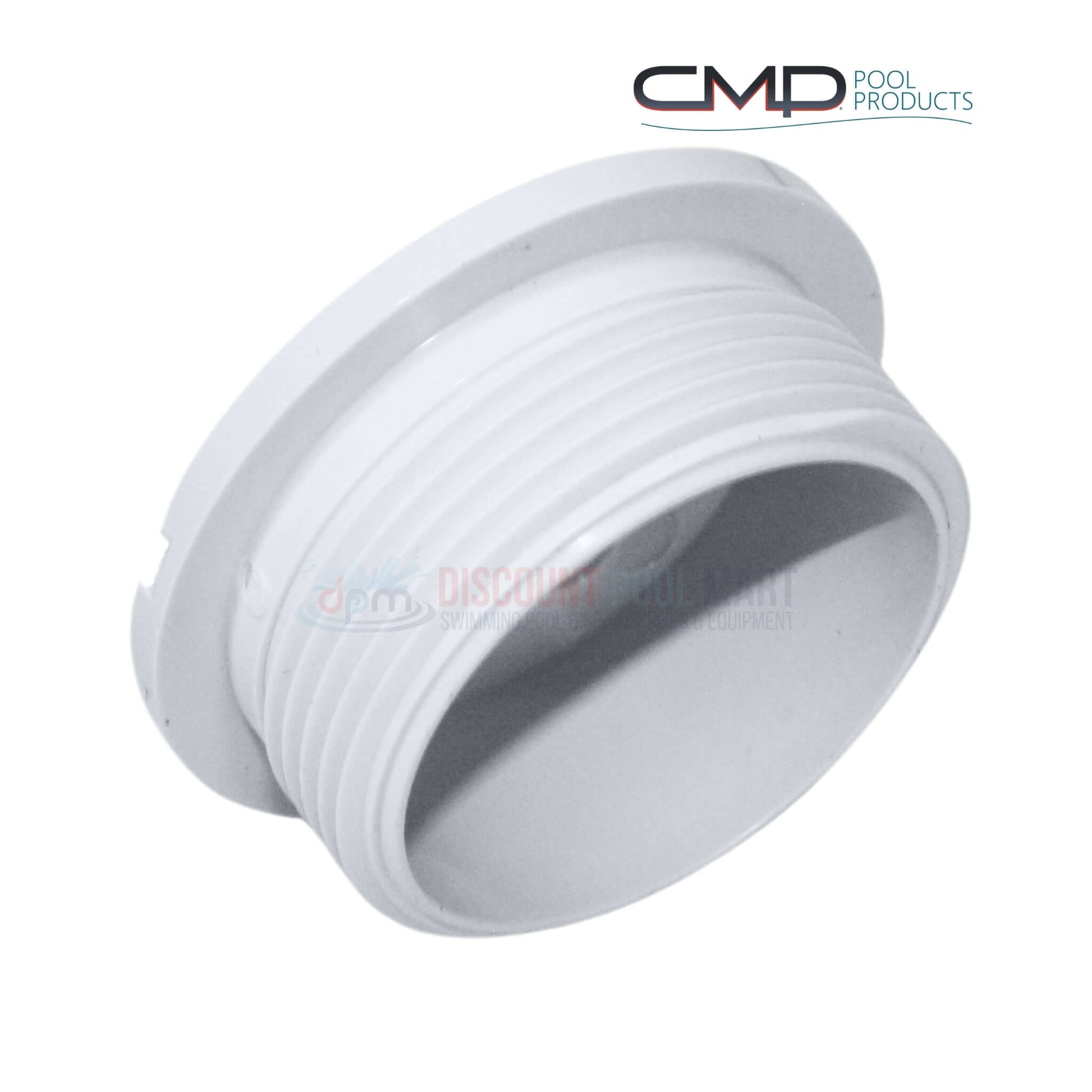 CMP 1.5" MIP Pool Bubbler 25503-000-000 in White for Discount Pool Mart installation, ideal for pool water effects.