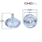 CMP Strainer Cover Lid for Pentair Challenger Pumps dimensions, 6" and 4.5" sizes, available at Discount Pool Mart DPM.