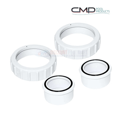 CMP 2" Slip by Slip PVC Union for PowerClean Ultra Salt Cell | 2 Pack from Discount Pool Mart DPM