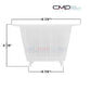 CMP Anthony Skimmer Basket 7" x 7", durable plastic replacement for Anthony Pools, available at Discount Pool Mart DPM.