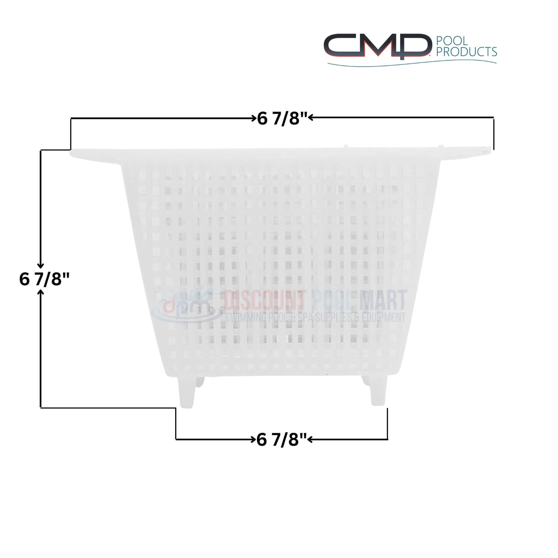CMP Anthony Skimmer Basket 7" x 7", durable plastic replacement for Anthony Pools, available at Discount Pool Mart DPM.