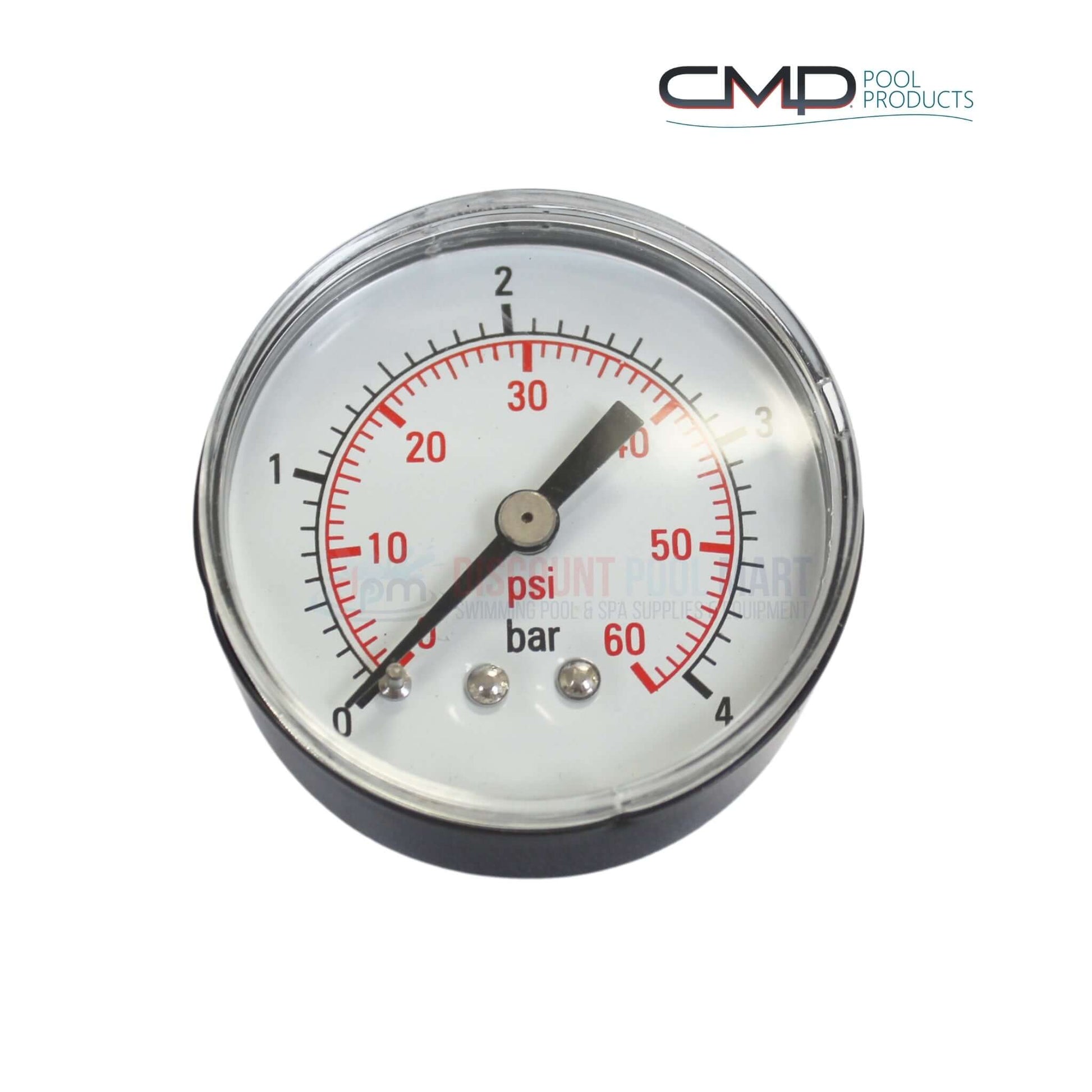 CMP Back Mount Pressure Gauge for Hayward Star Clear Filters, 0-60 PSI, Discount Pool Mart DPM