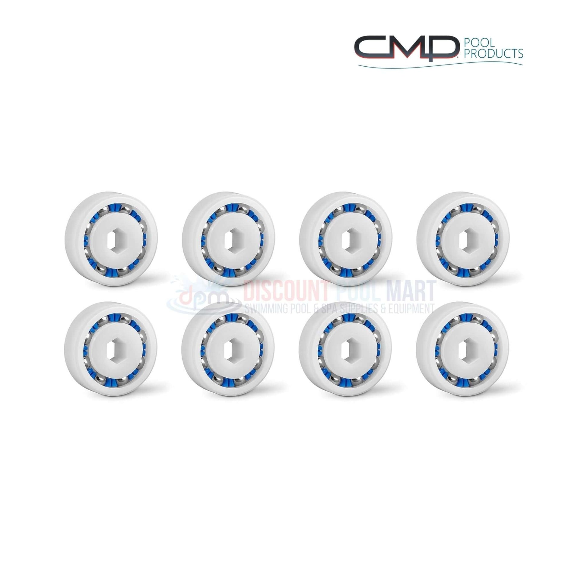 CMP Ball Bearing for Polaris Cleaners 8 pack, model 25563-270-800 from Discount Pool Mart, ensuring smooth operation.
