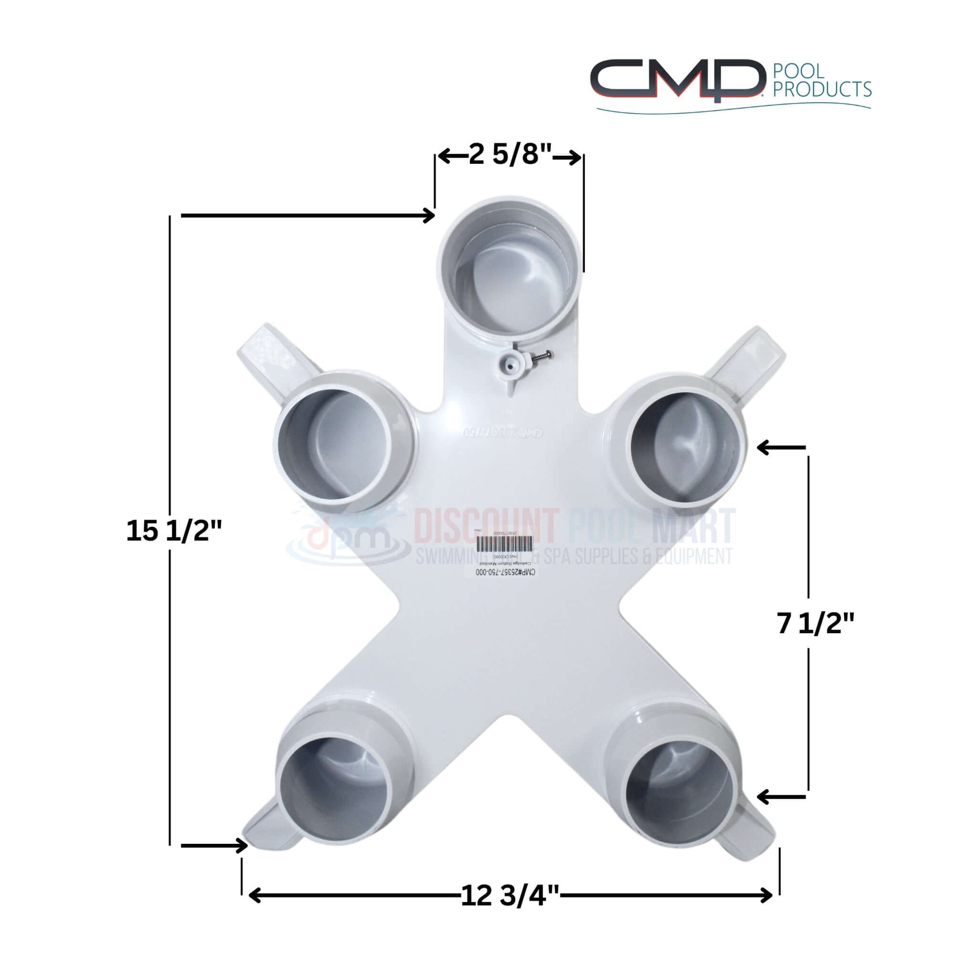 CMP Bottom Manifold for Hayward SwimClear Filters | CX3000C | 25357-750-000 | Discount Pool Mart DPM