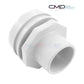 CMP Flush Mount Return Fitting White 25555-000-000 from Discount Pool Mart DPM for pool return systems.