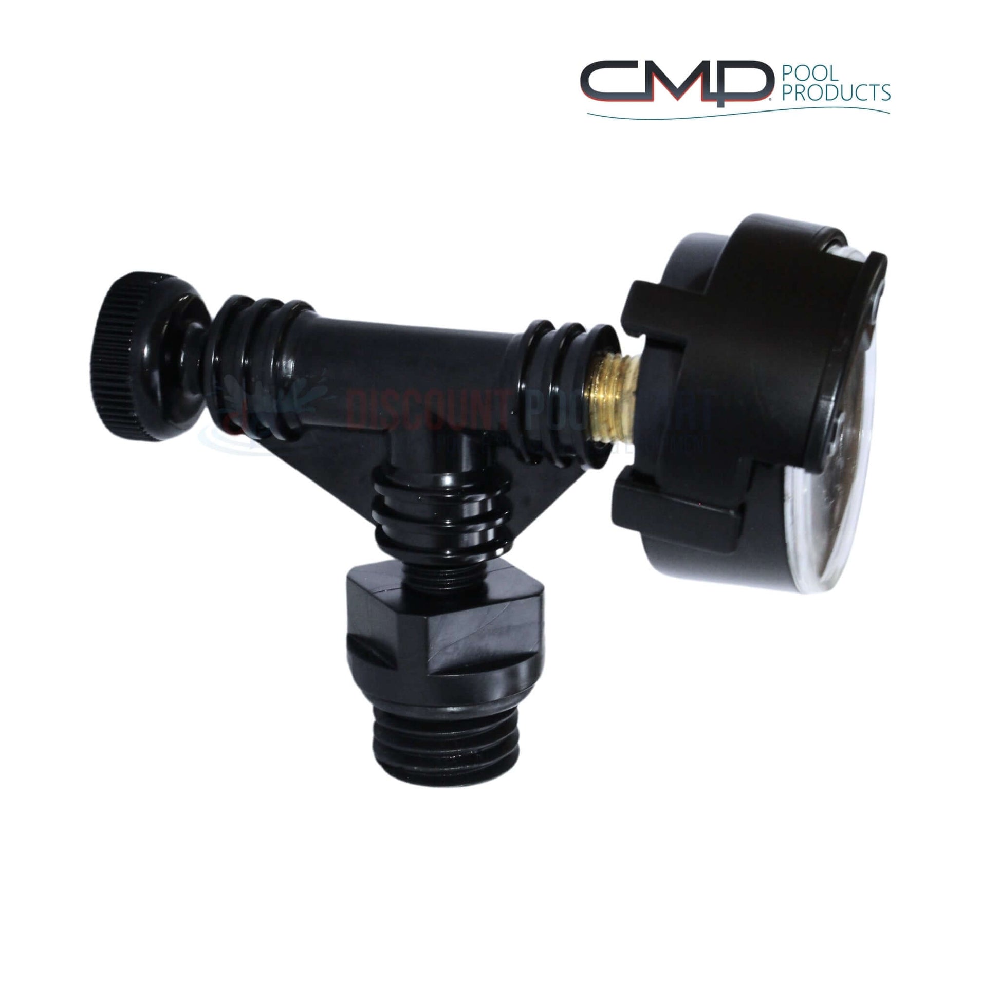 CMP High Flow Manual Air Relief Valve and Gauge for Pentair Filters | Discount Pool Mart | DPM | 98209800