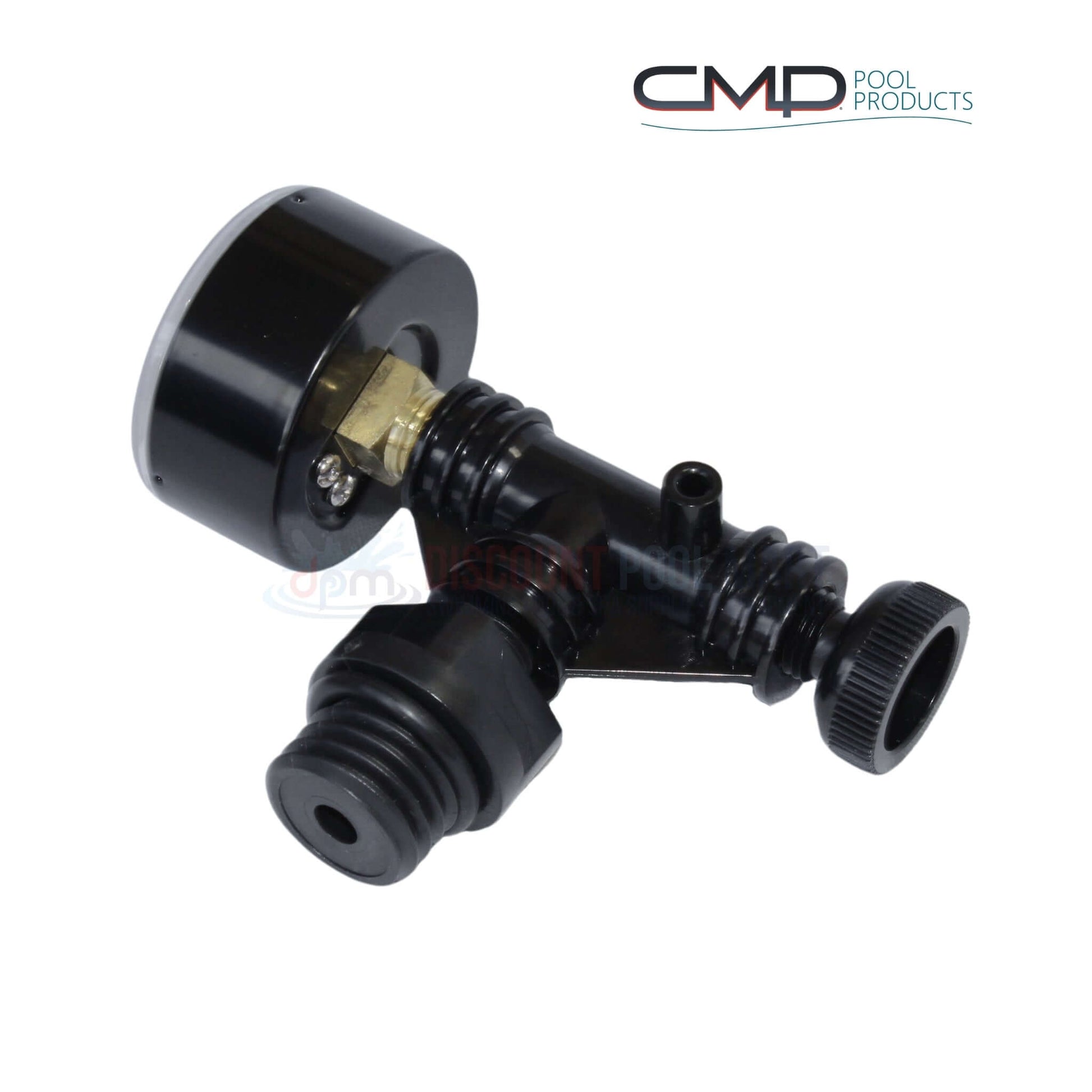 CMP High Flow Manual Air Relief Valve and Gauge for Pentair Filters, Discount Pool Mart DPM, part 25357-982-000.