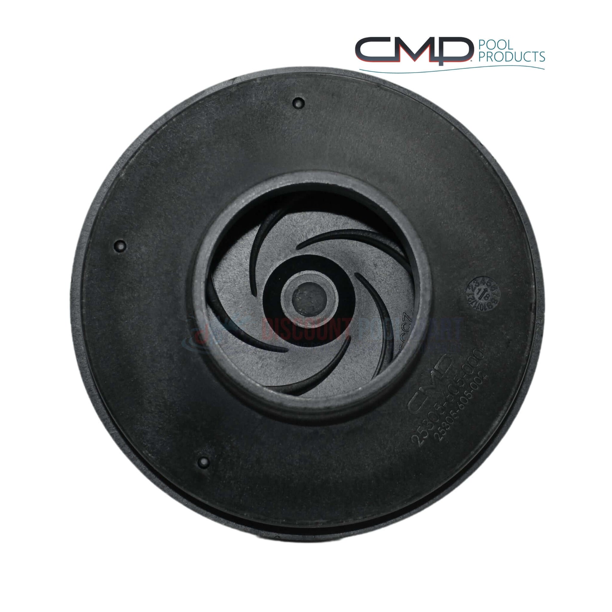 CMP Impeller 25305-605-000 for Hayward Super and MaxFlo Pumps 0.5HP-0.75HP | Discount Pool Mart DPM