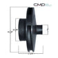 CMP Impeller For SuperMax and SuperFlo Pumps | 1.5HP | 355074 | SW-21-303 | 25305-074-000