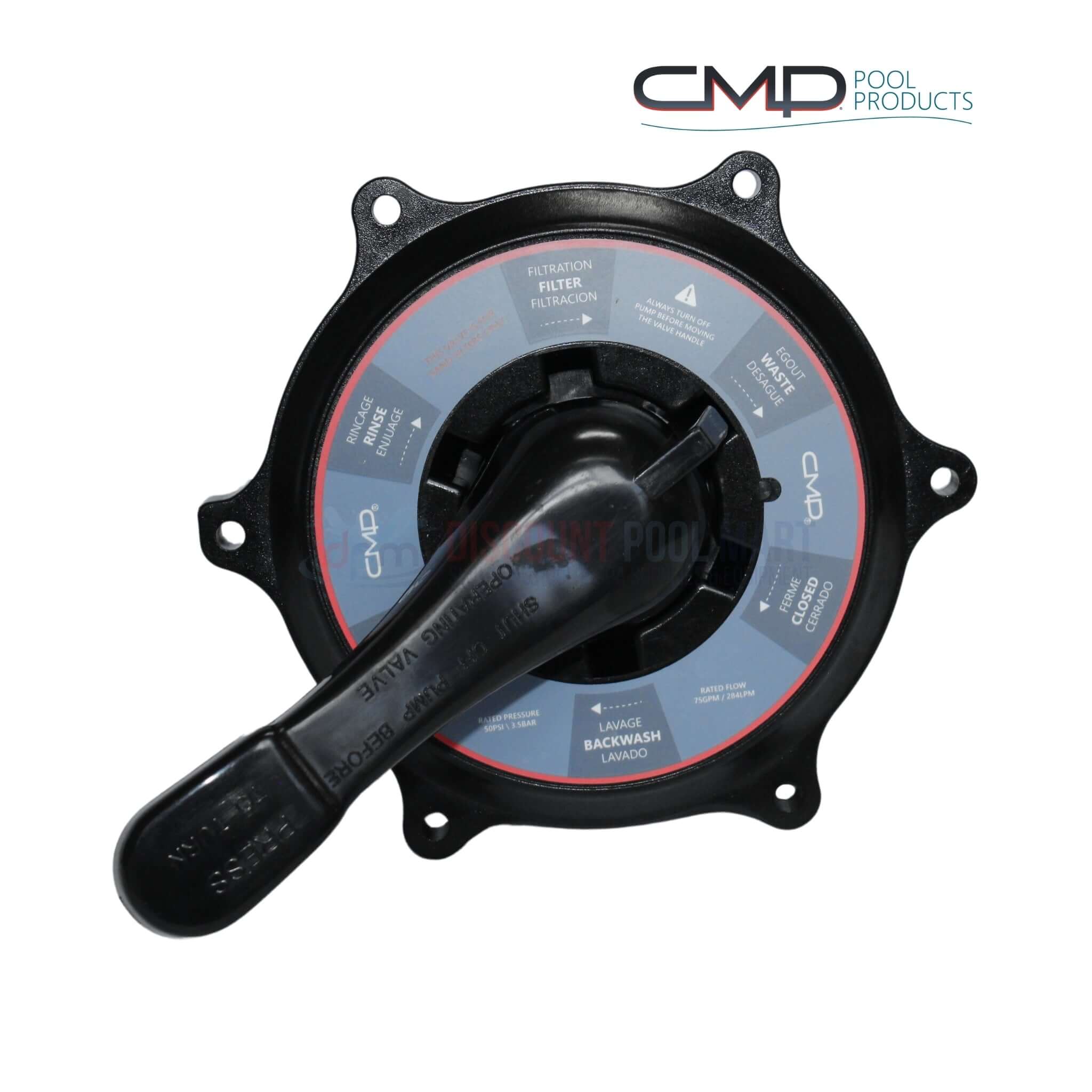 CMP Key Cover Handle Assembly For Hayward Multiport Valves | Replaceme