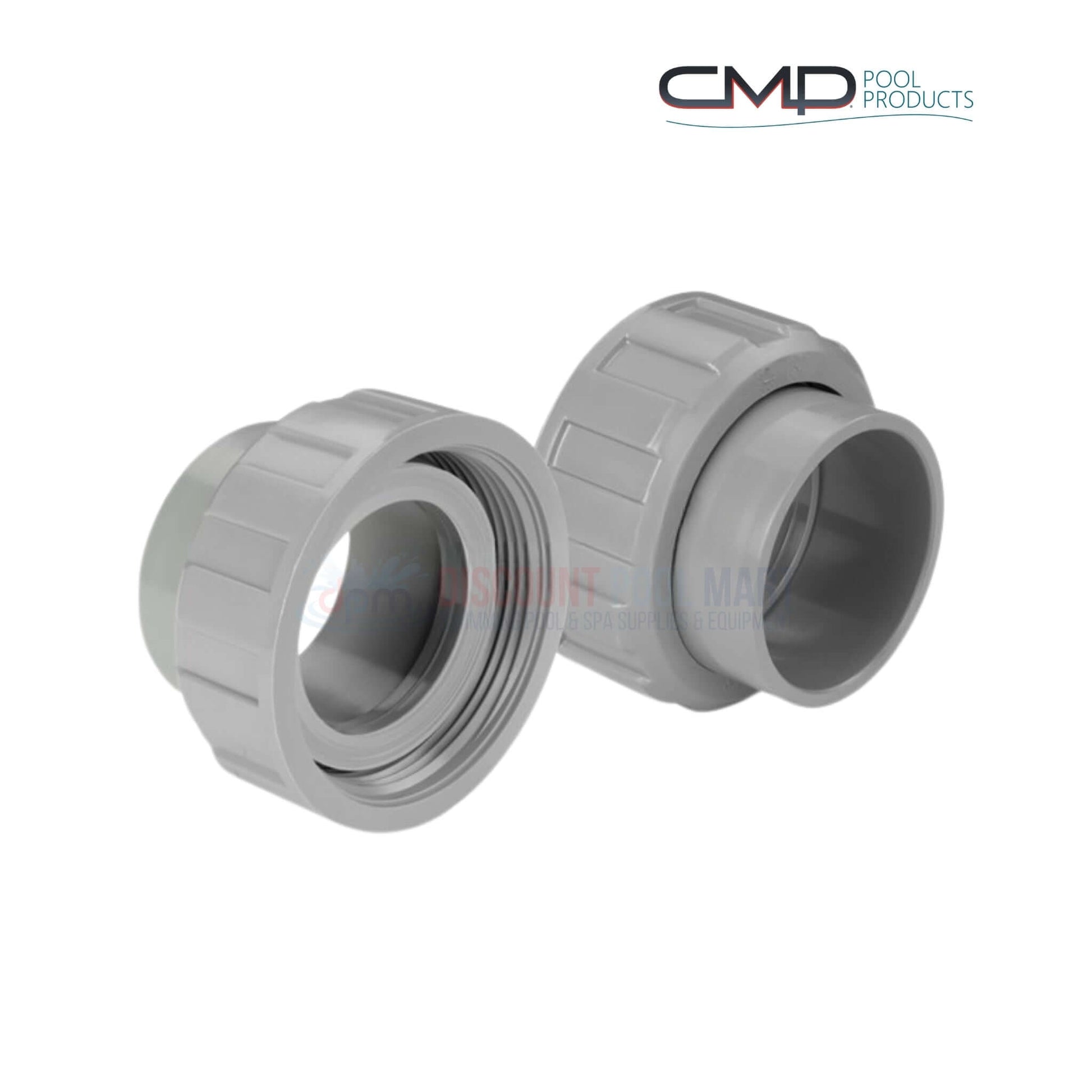 CMP PVC Connector Union for Raypak Heater, 2" - 2 Pack, reliable and durable solution from Discount Pool Mart DPM.