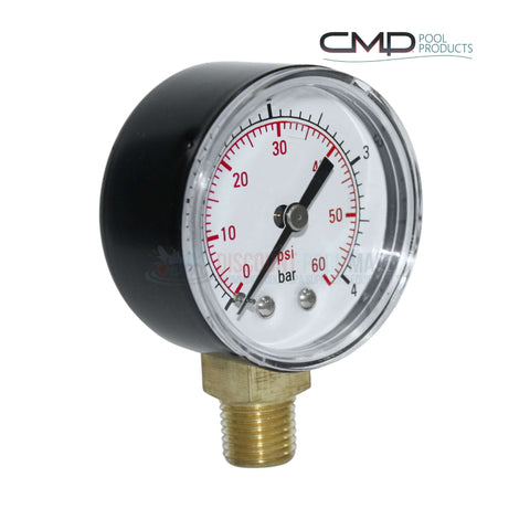CMP Pressure Gauge 25501-000-800 for Pentair filters, perfect for monitoring pool pressure at Discount Pool Mart DPM.