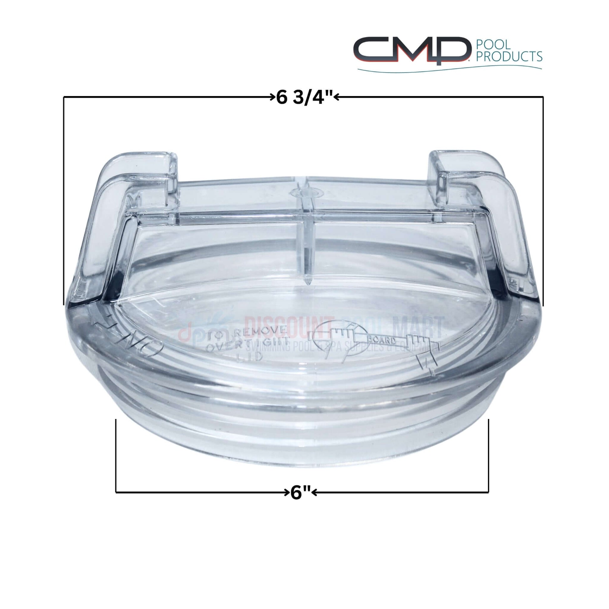CMP Pump Lid 25304-000-020 for Pentair Max-E-Glas and Dura-Glas, clear design for easy visibility, Discount Pool Mart DPM.
