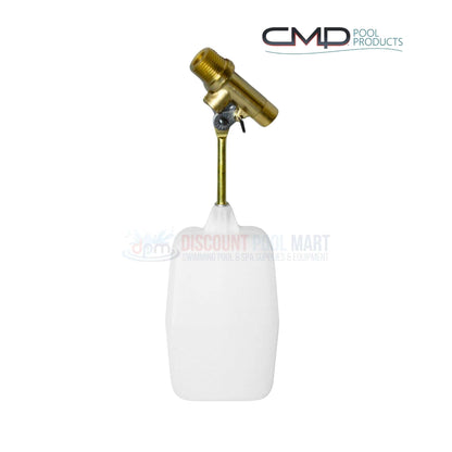 CMP Water Leveler Float Valve 25504-000-400 with 3/8" brass connection for swimming pools at Discount Pool Mart DPM.
