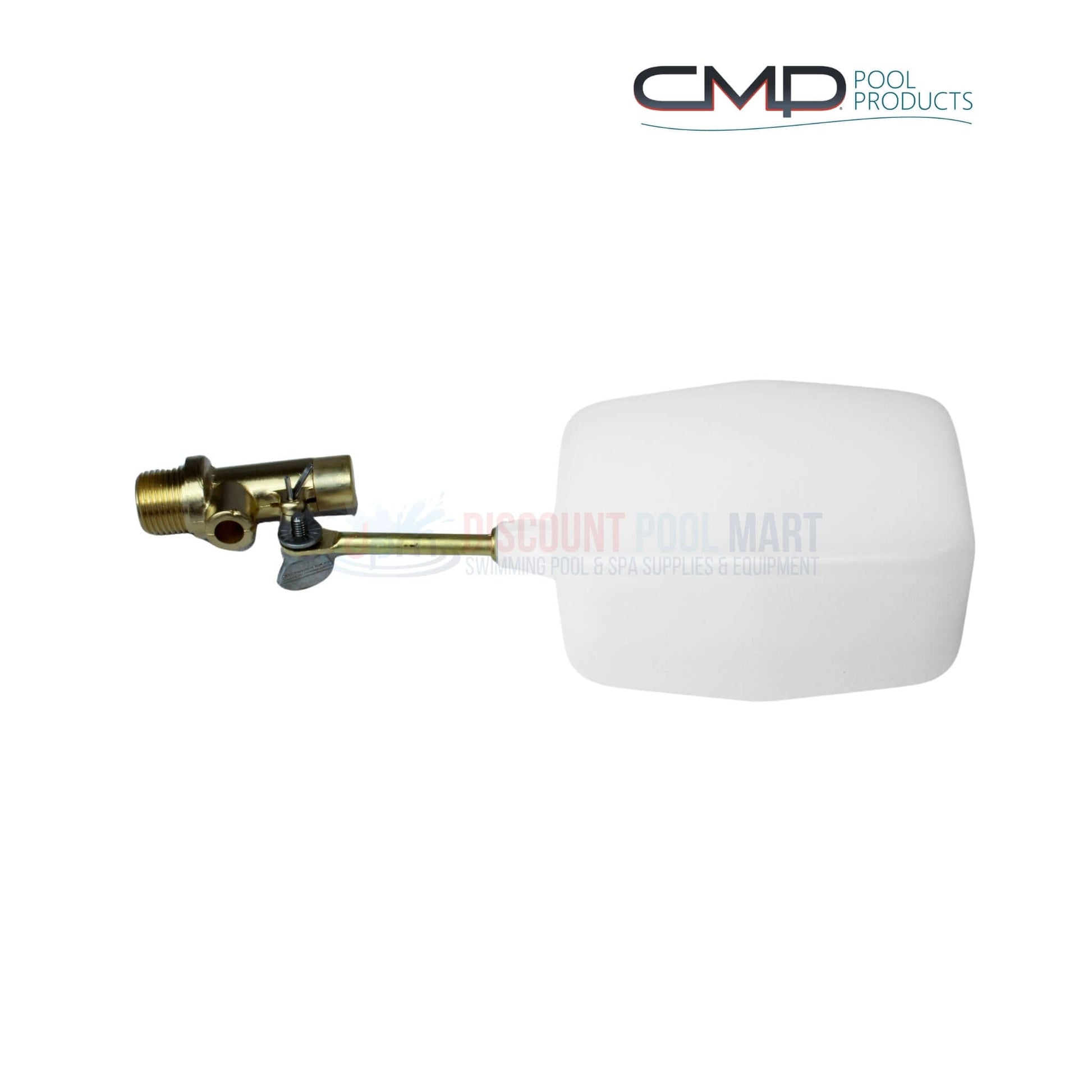 CMP Water Leveler Float Valve 25504-000-400, 3/8" Brass connection, from Discount Pool Mart DPM, ideal for pools and spas.