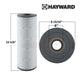 Hayward CX150XRE | SwimClear C150S Filter Cartridge 150 Sq. Ft. 23.5" tall, 4" diameter, designed for optimal pool filtration. | Discount Pool Mart